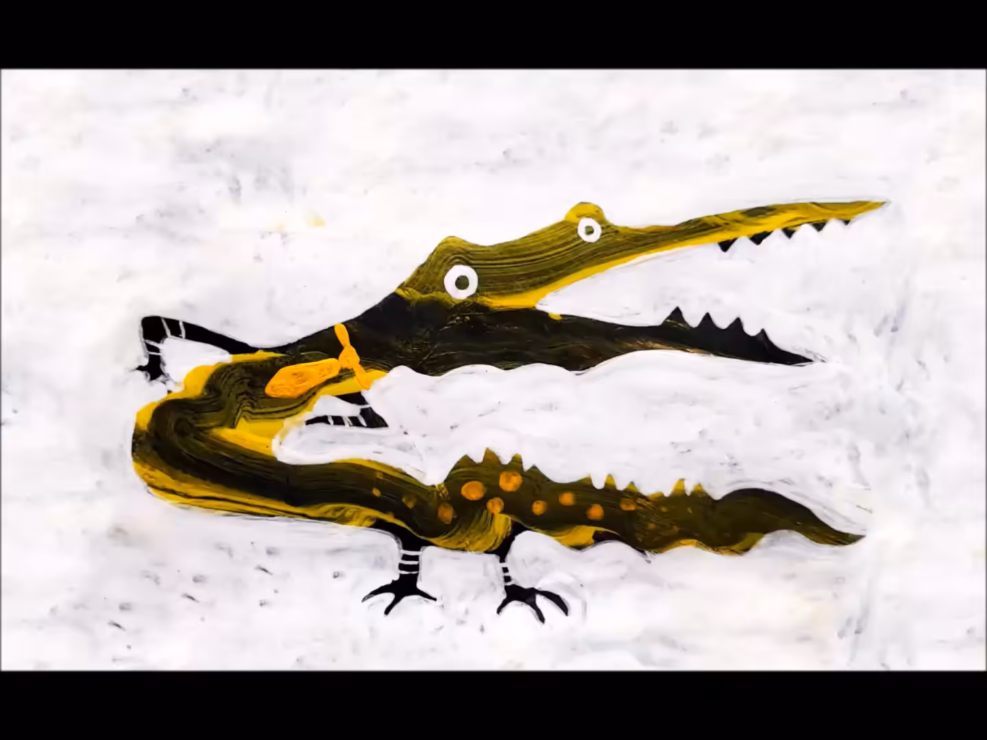 Happy Crocodile