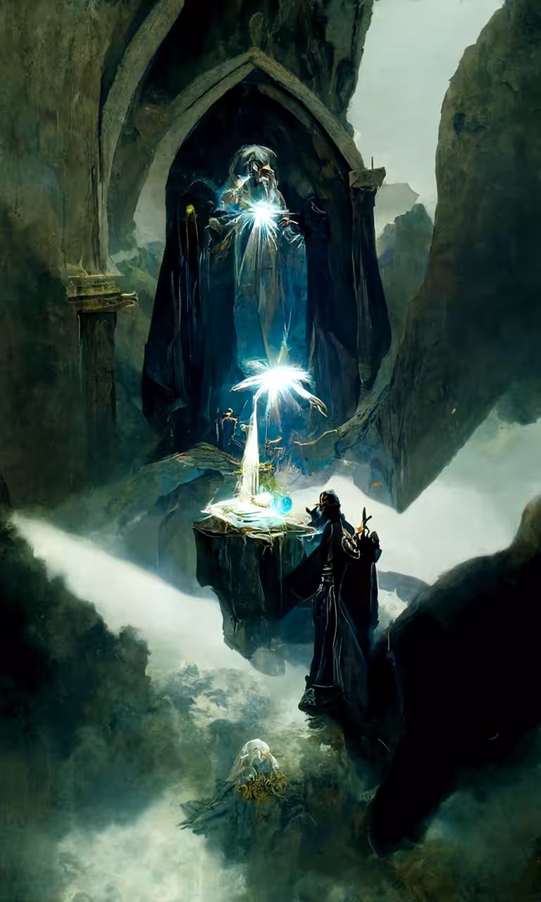 The Sorcerer and the Sacred Light #5