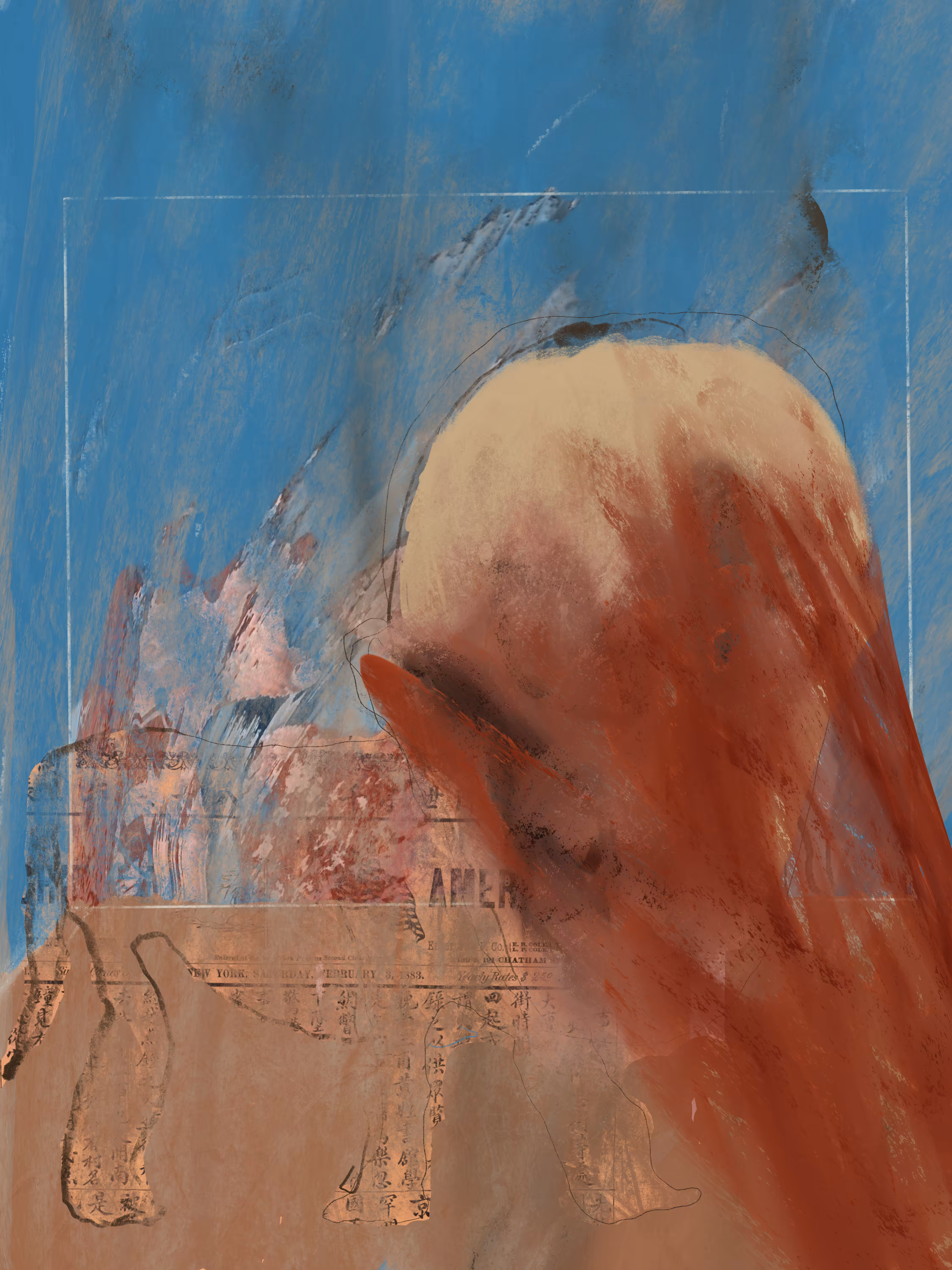 Study of A Dog Man