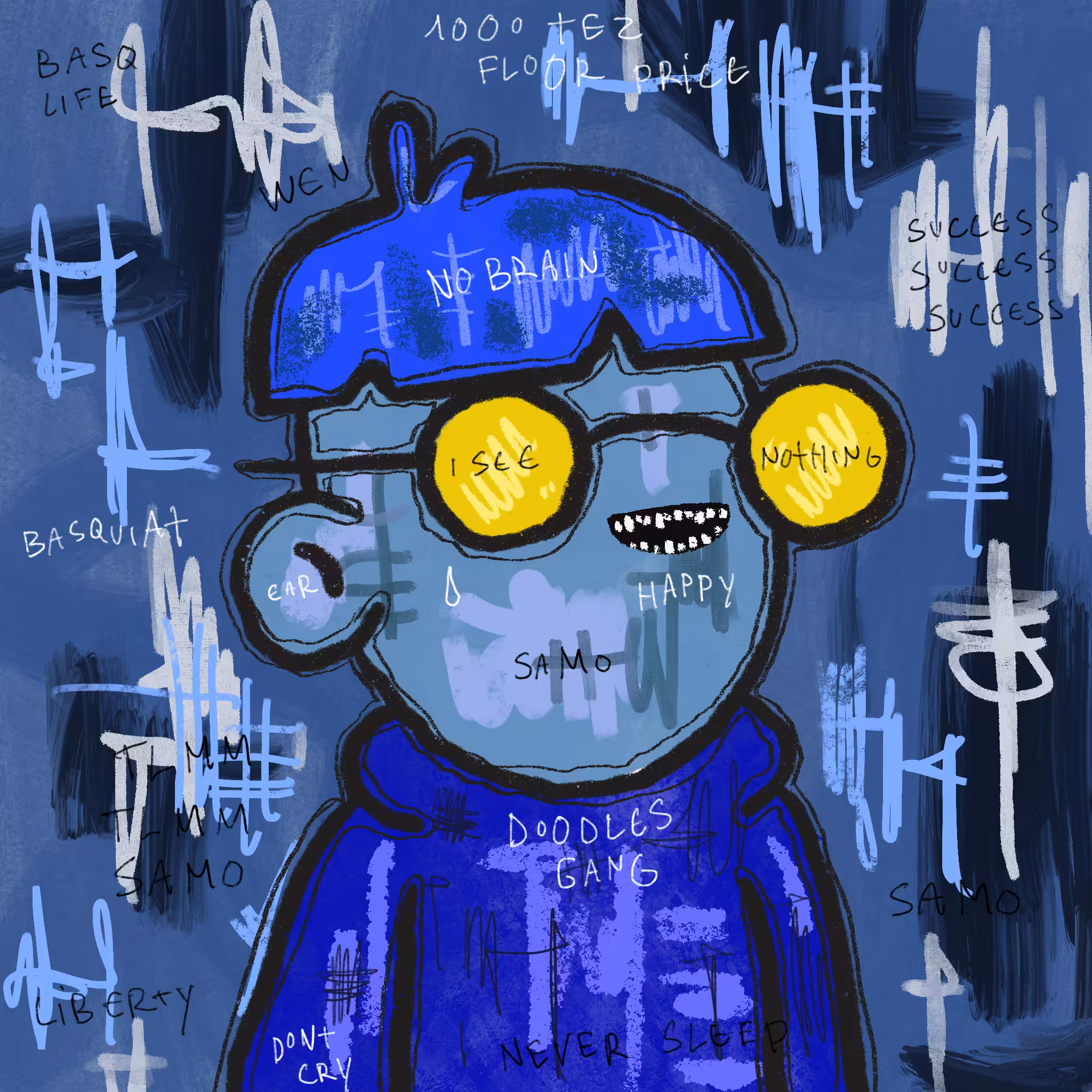 Doodlesquiat #24