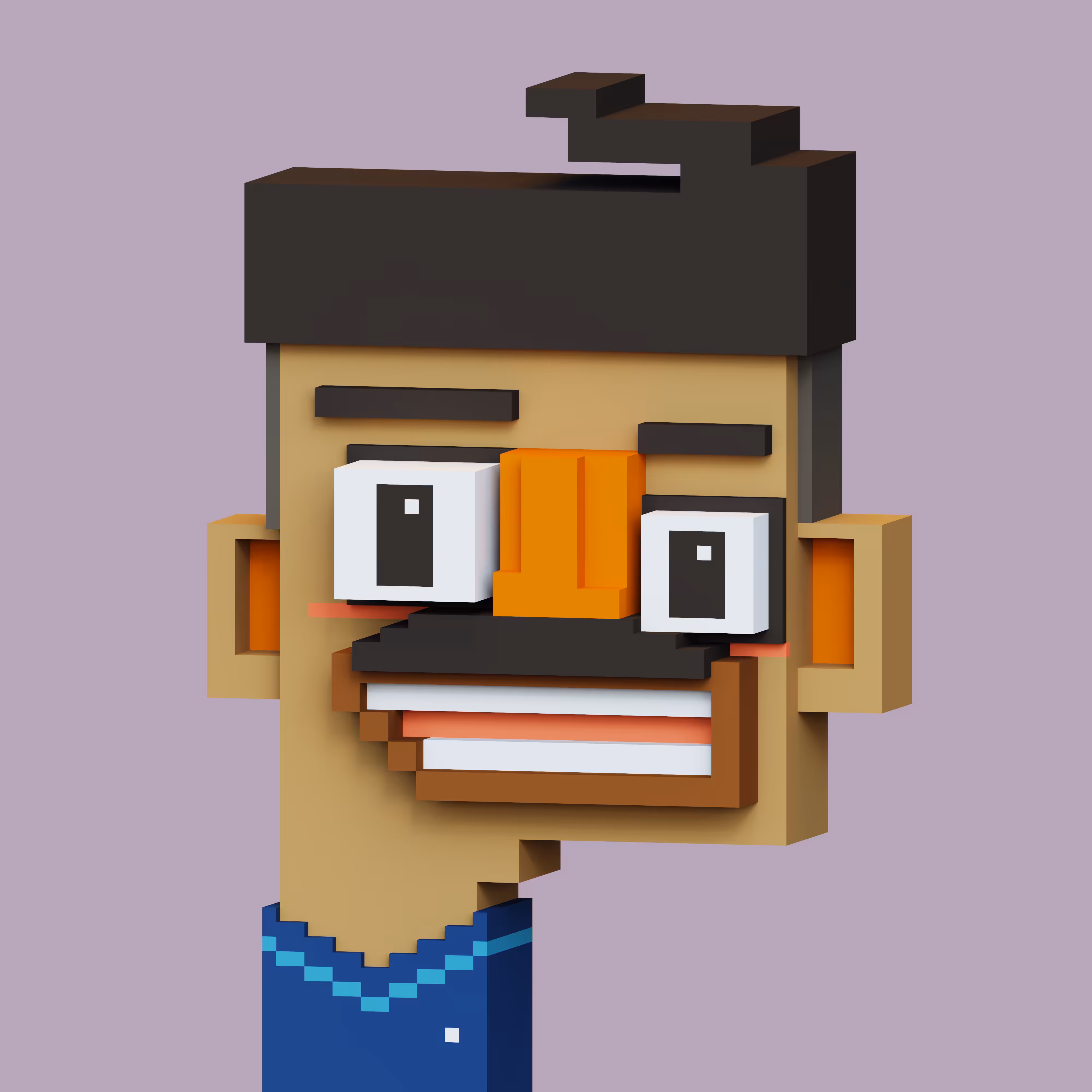 Pop Cubism Voxel 48