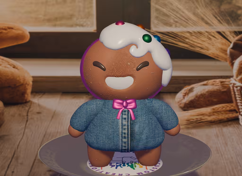 LMDesigns8 Gingerbread Cutie Statue