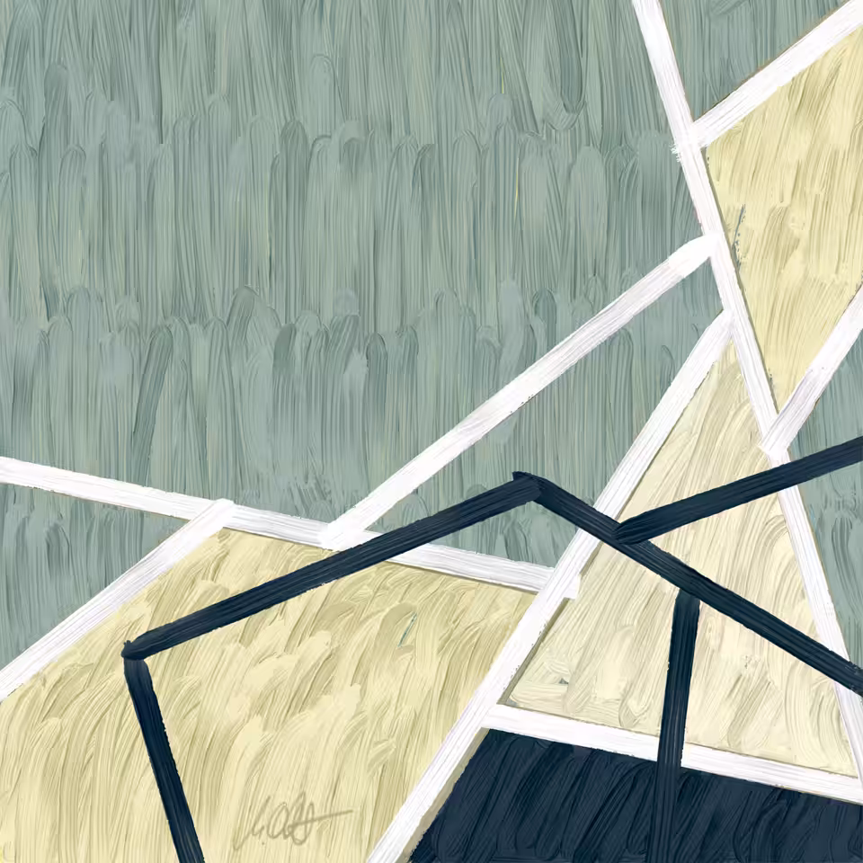 Emerging Shapes Two (Triptych)