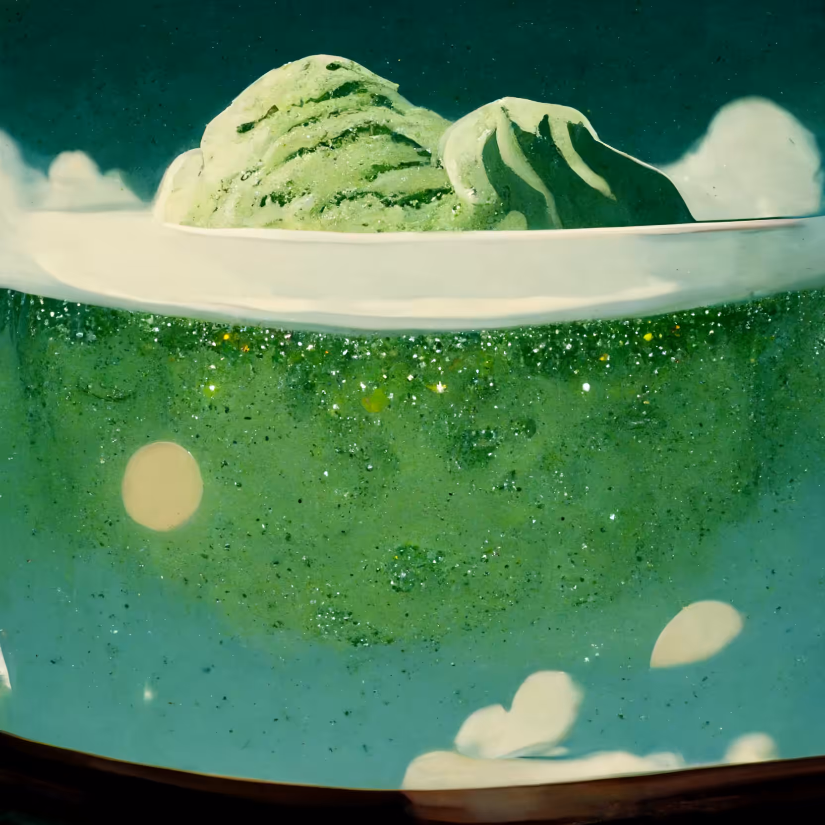 Sparkly Cream Soda: Melon