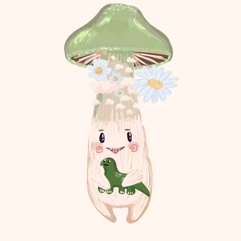 Cute Mushrooms Forest Guys #67