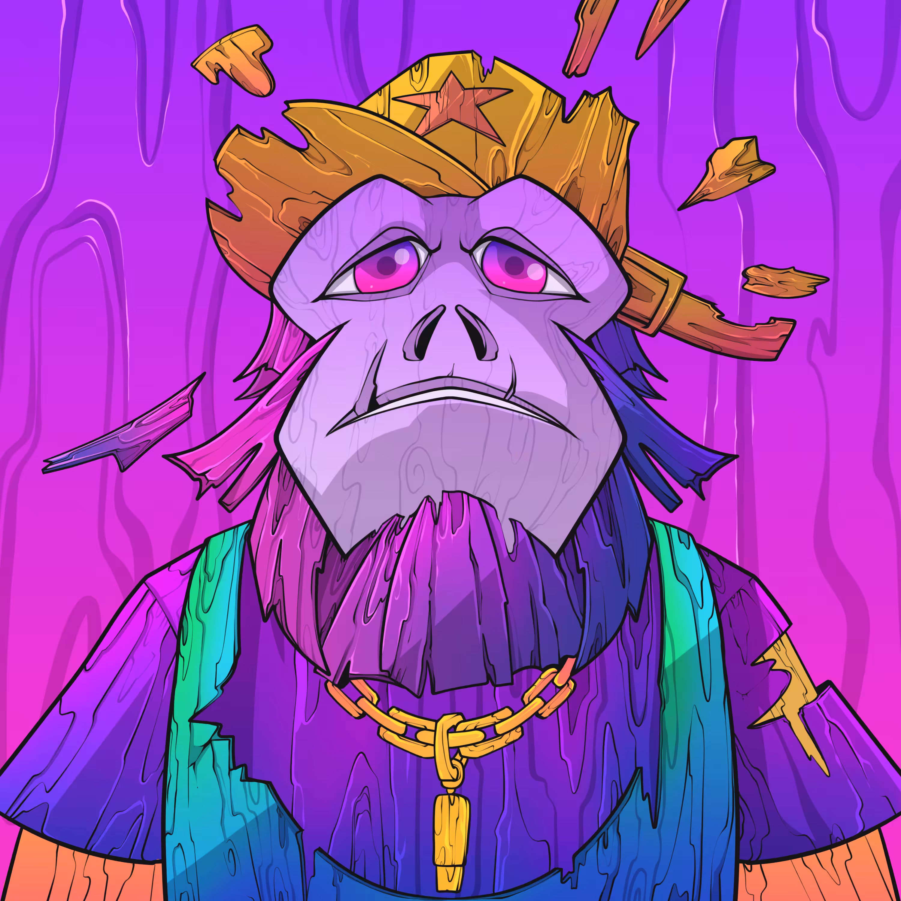 Pensive Ape