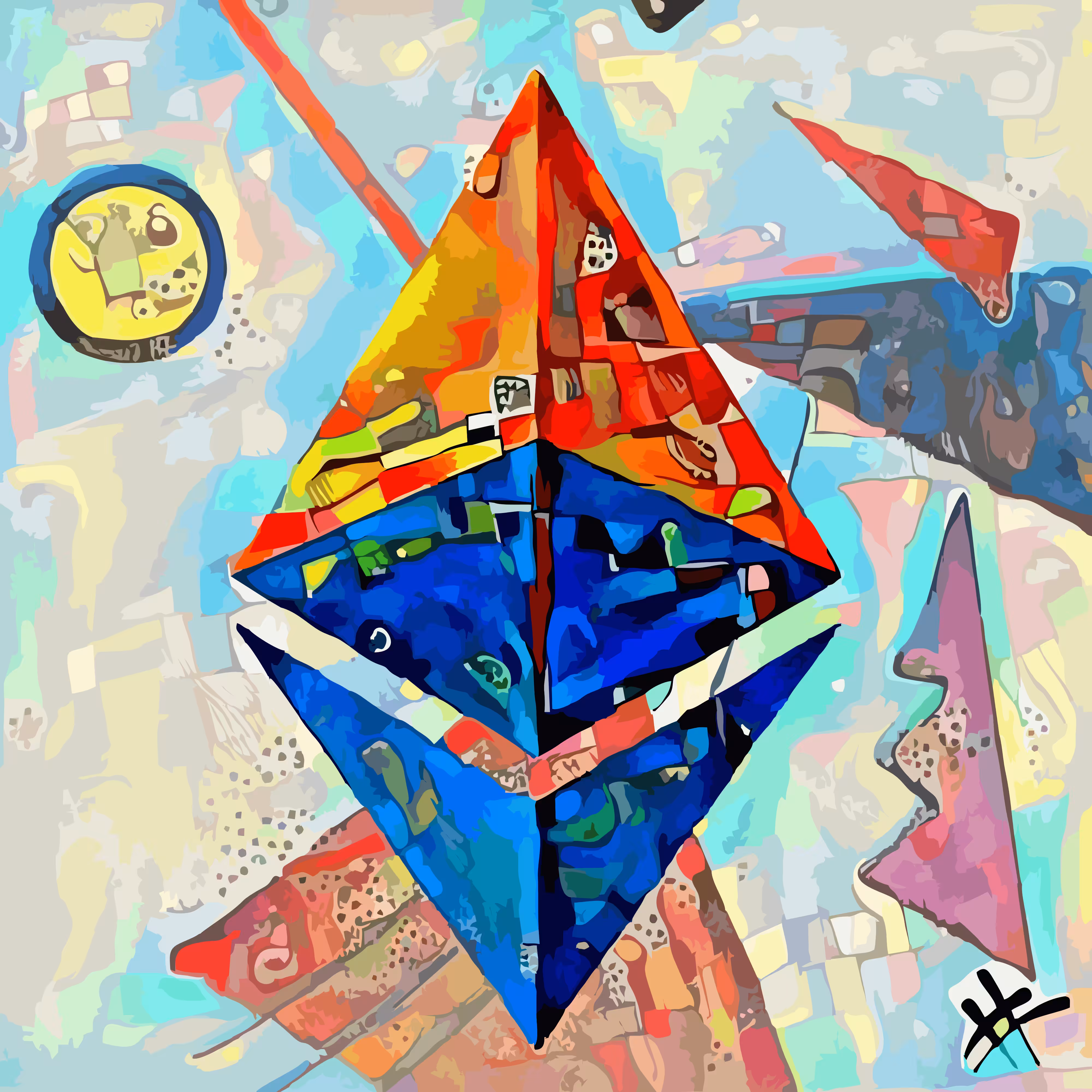 Abstract art ETH 1/99 (by murati)