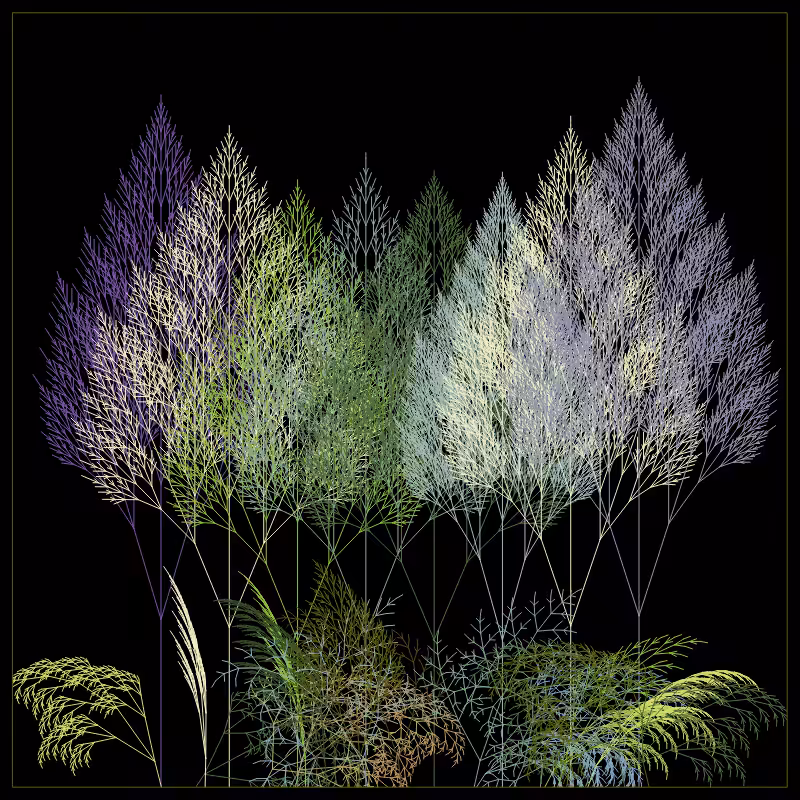 Fractal Forest #71