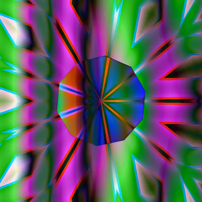Multiple Colorful Shapes #5