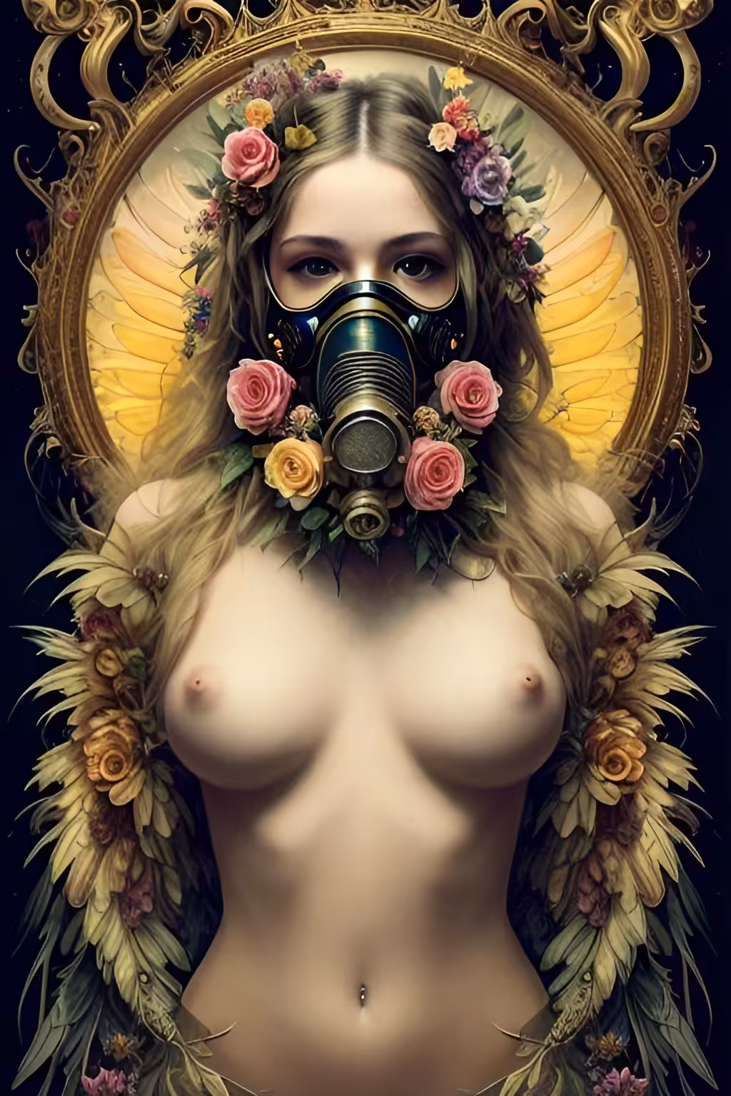 Ai Girls: Girl and toxic planet 