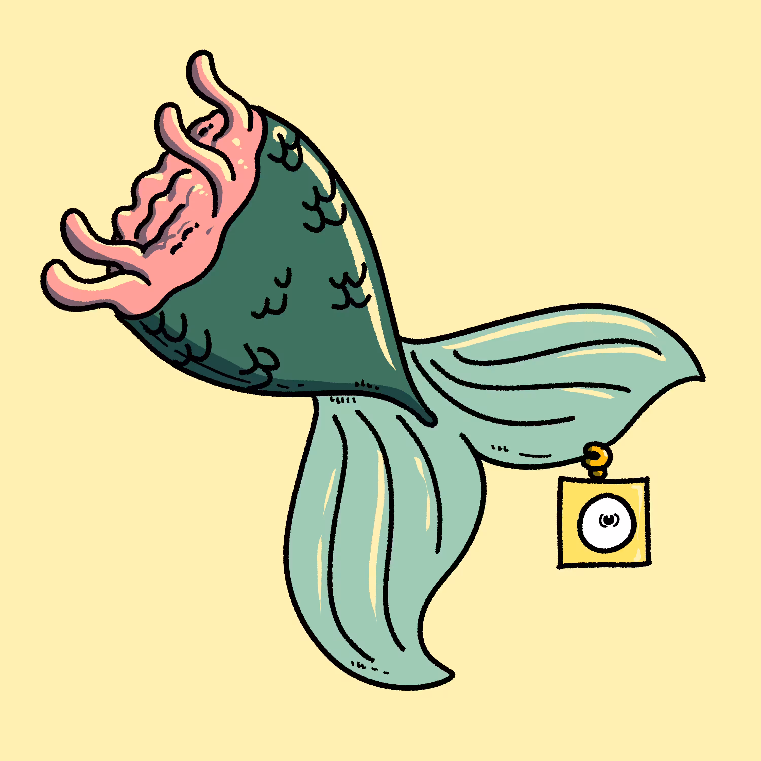 MATASATU'S DETACHABLE FISH TAIL