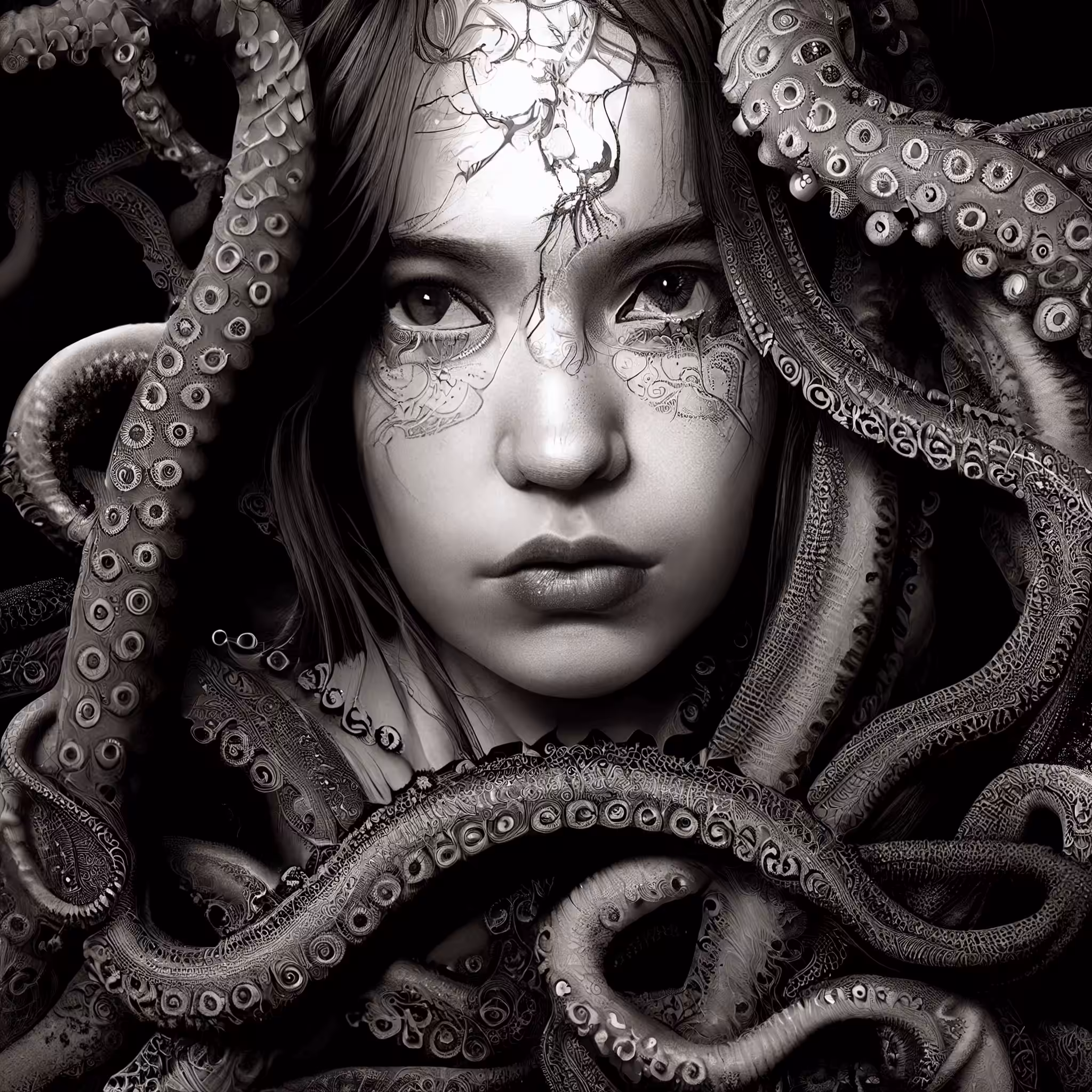 captured by octopus
