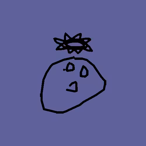 Basquiat Doodles: Basquiat #4760