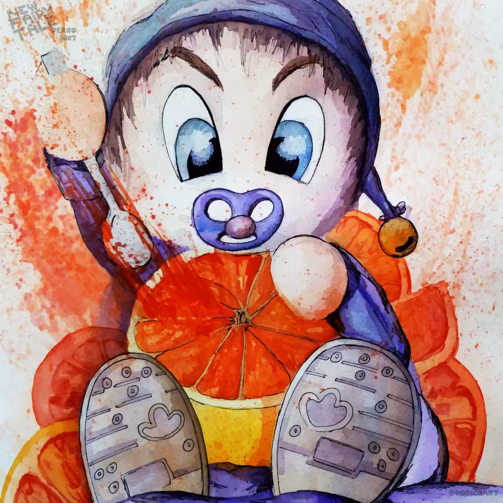 Little Character 0007 : Grapefruit Carnage!