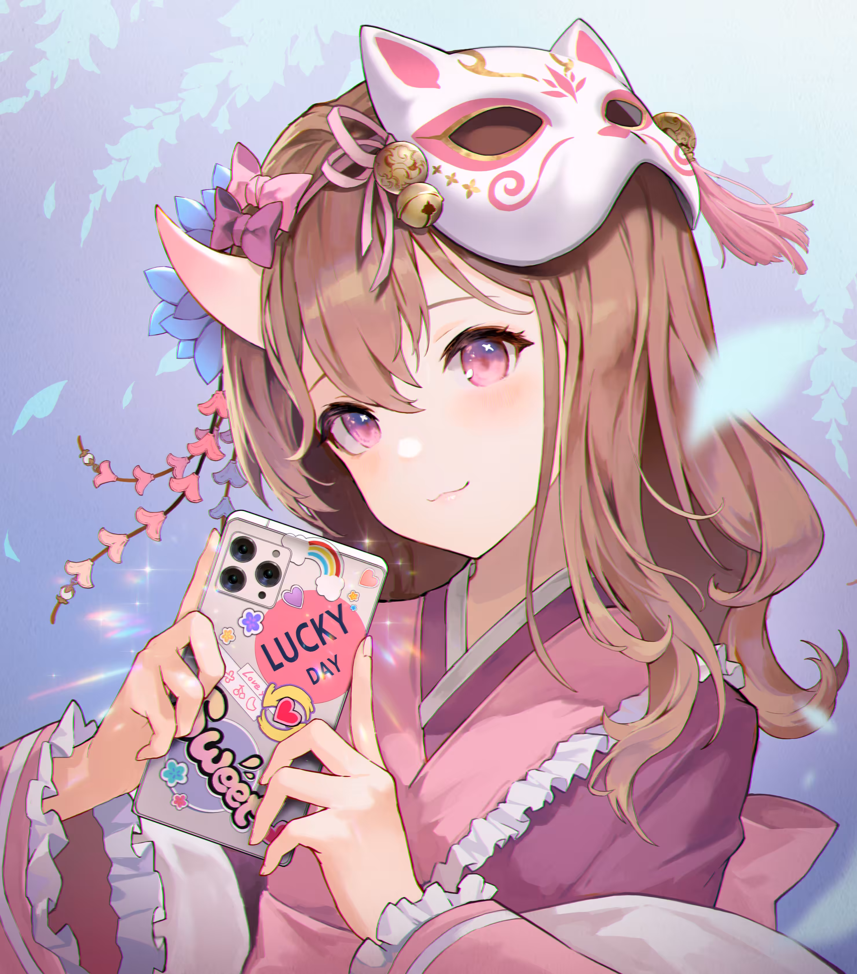 Pink oni