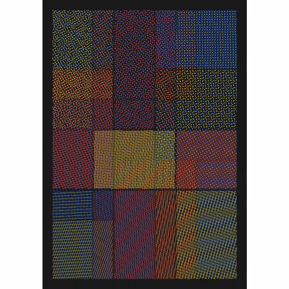 Pattern Grid Chaos  #4