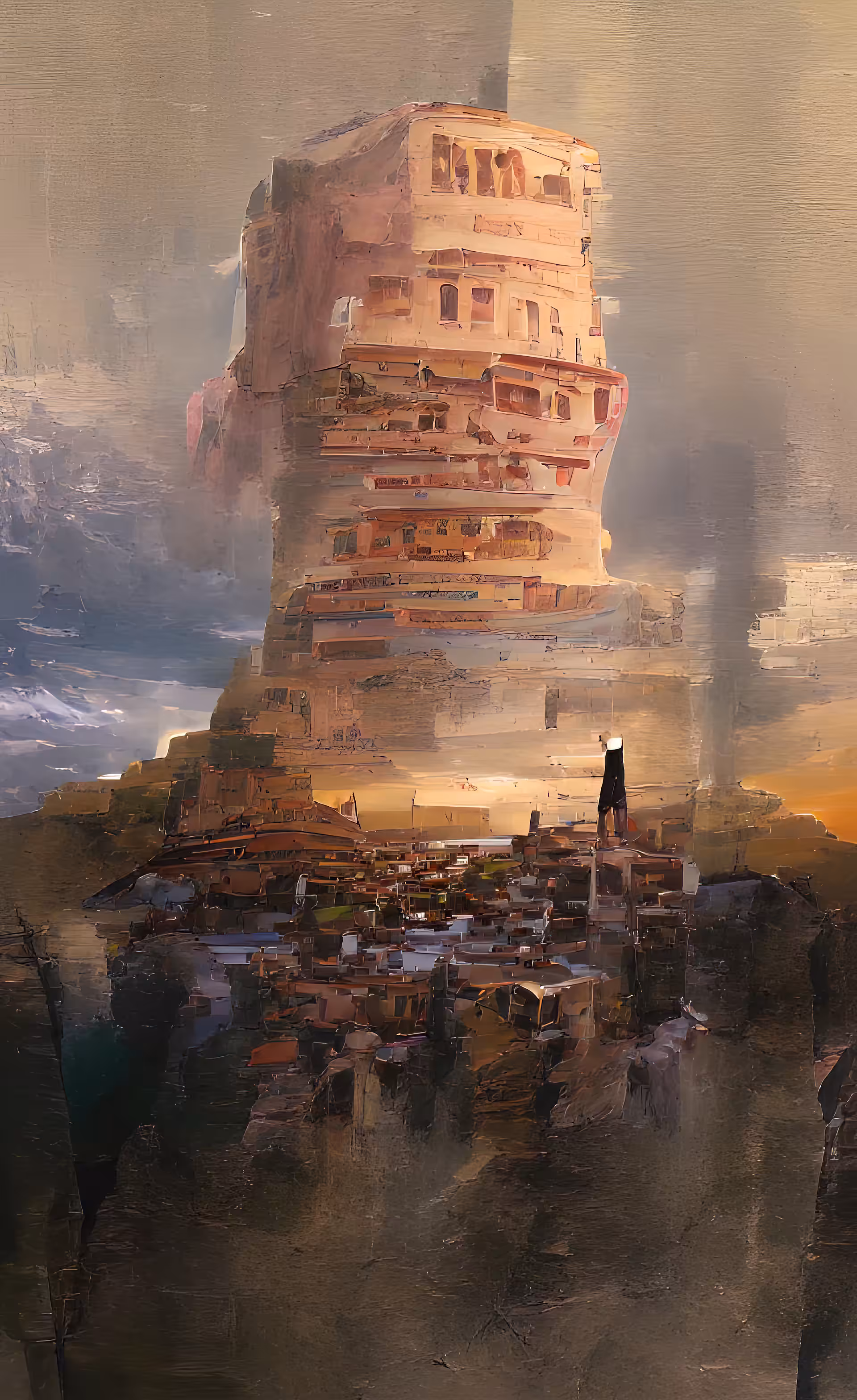 AIEX / Self Portrait as the Tower of Babel