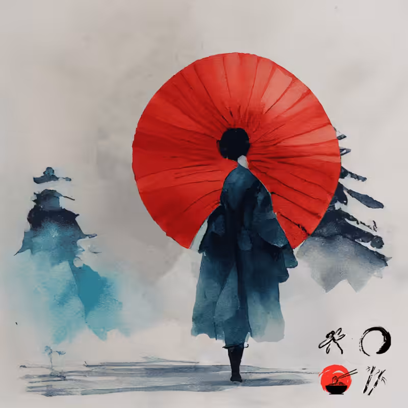 A walking geisha #3