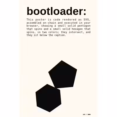 bootloader: selfie #143