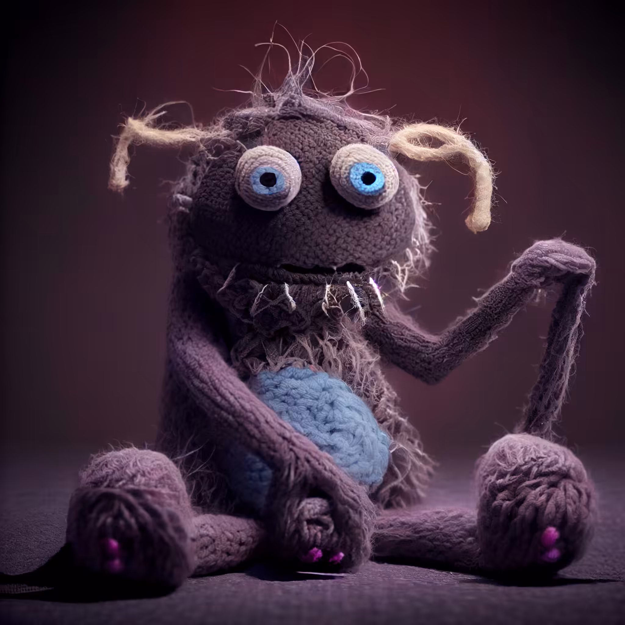 Crochet Penpets: #026 - Old Romulus