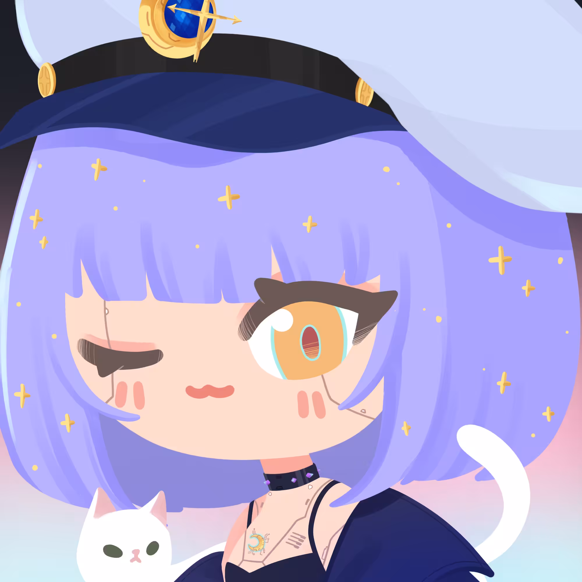 Cyber Moon chan PFP