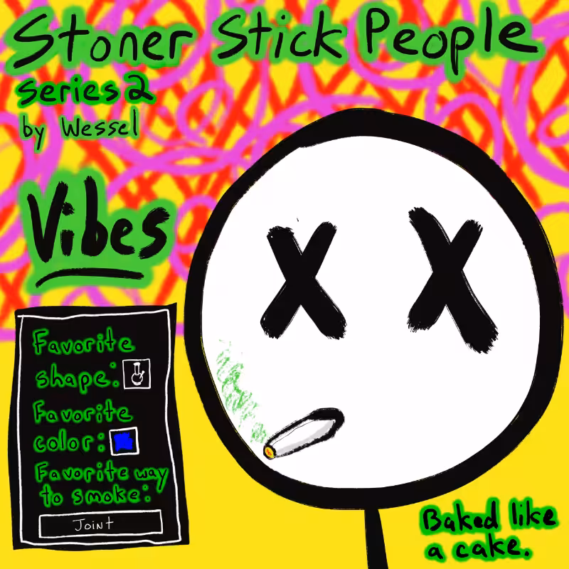 Stoner Stick People Series 2 #16