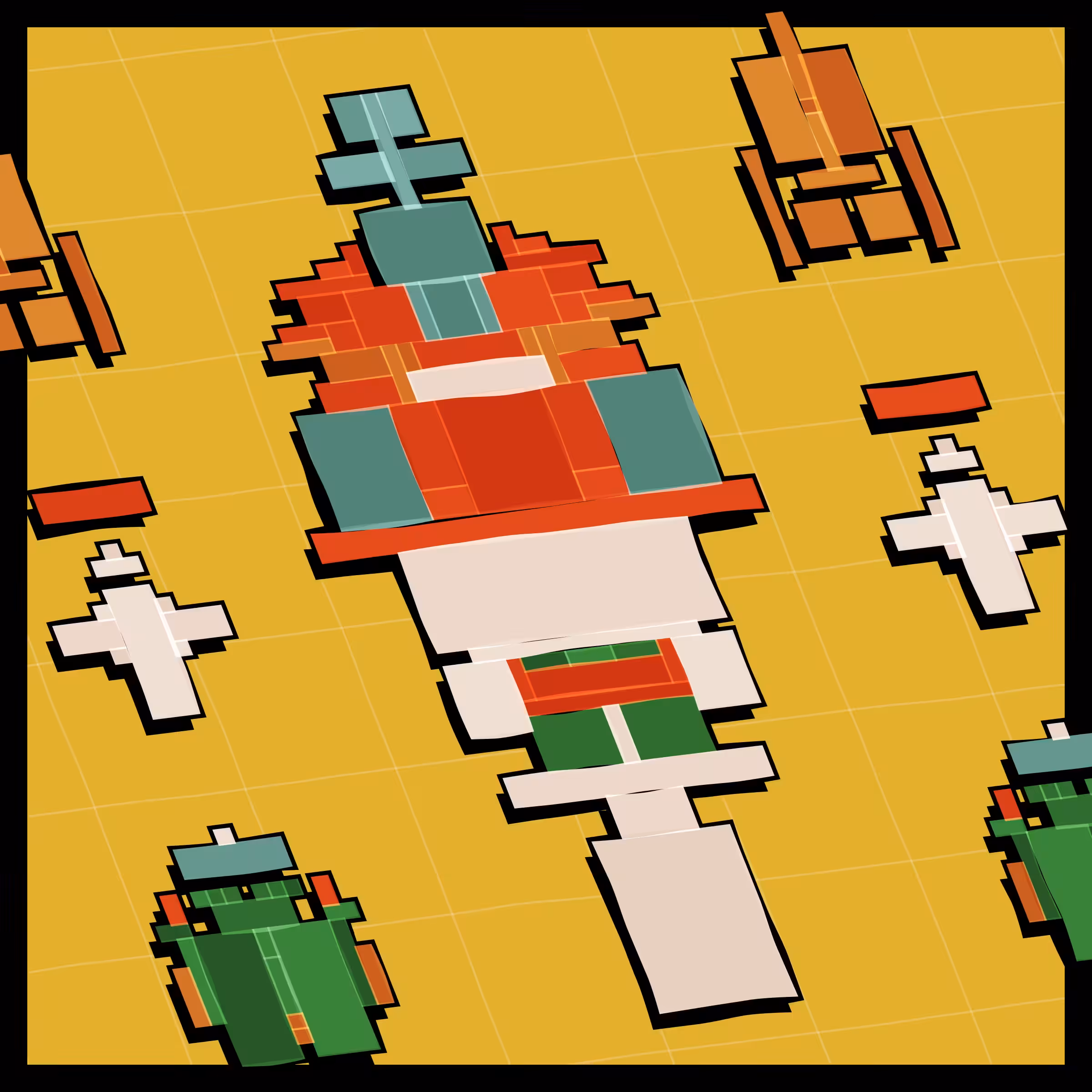 Paper Armada #878