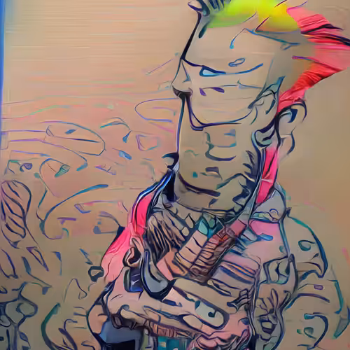 Scribbled Punk #1
