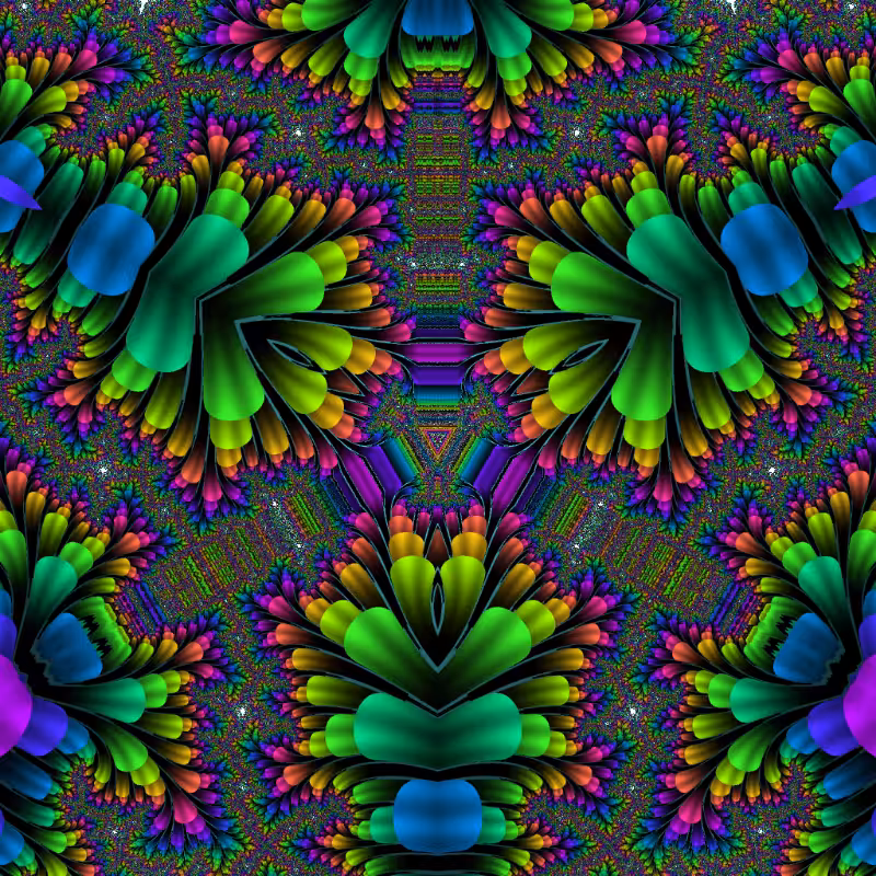 Fractal Flower #44