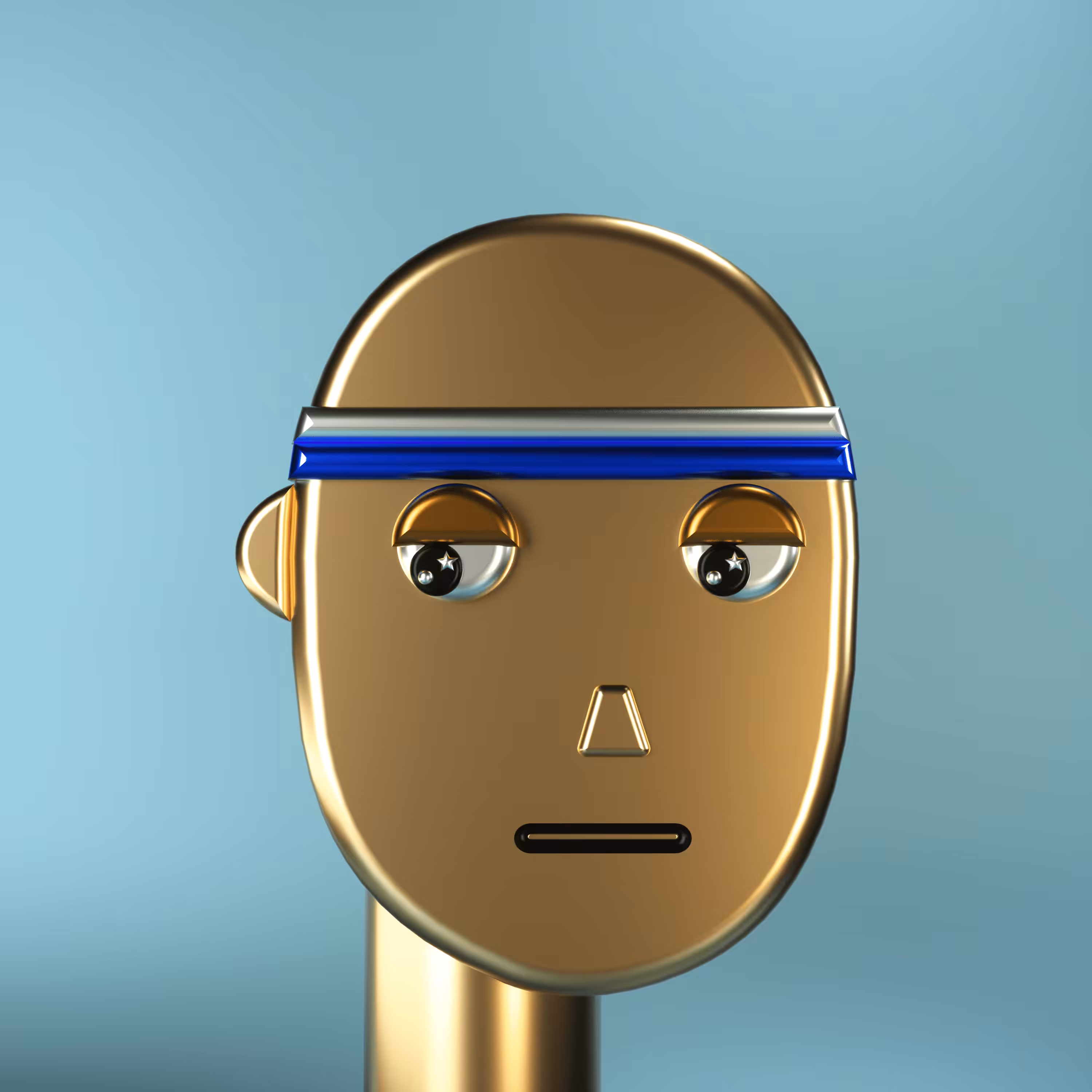 3D Chrome Punk #0794