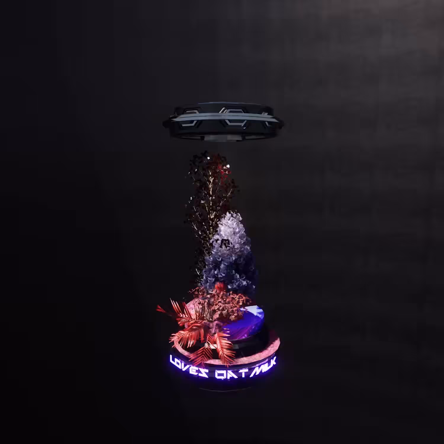Purple capsul