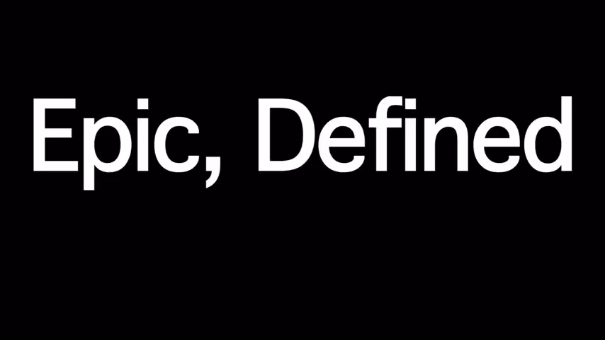 Song A Day: Epic, Defined
