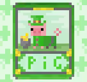 PIG 'LEPRECHAUN'