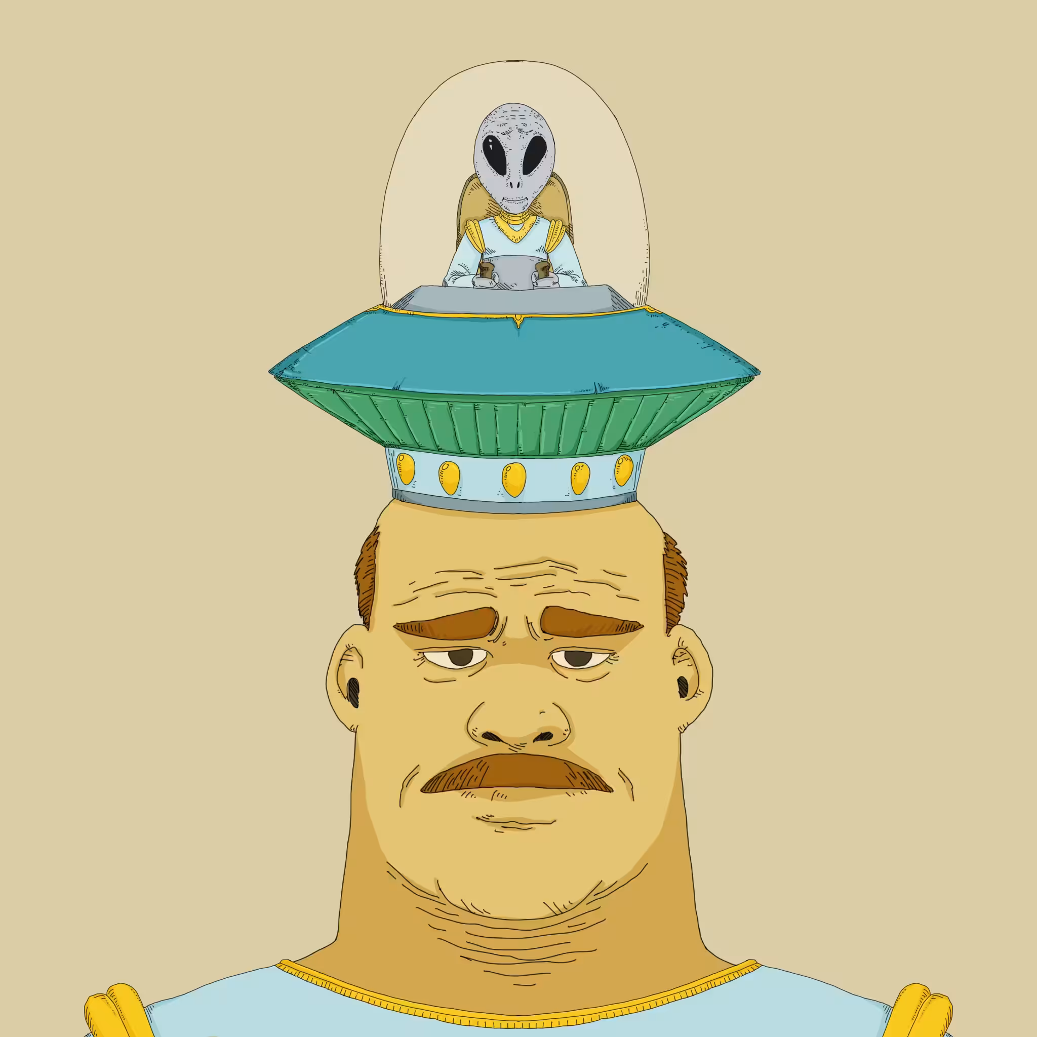 Silly Hat Family #15 - UFO