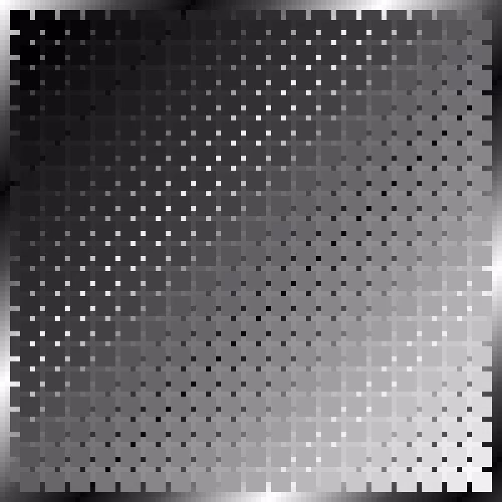 gradient cells | grayscale