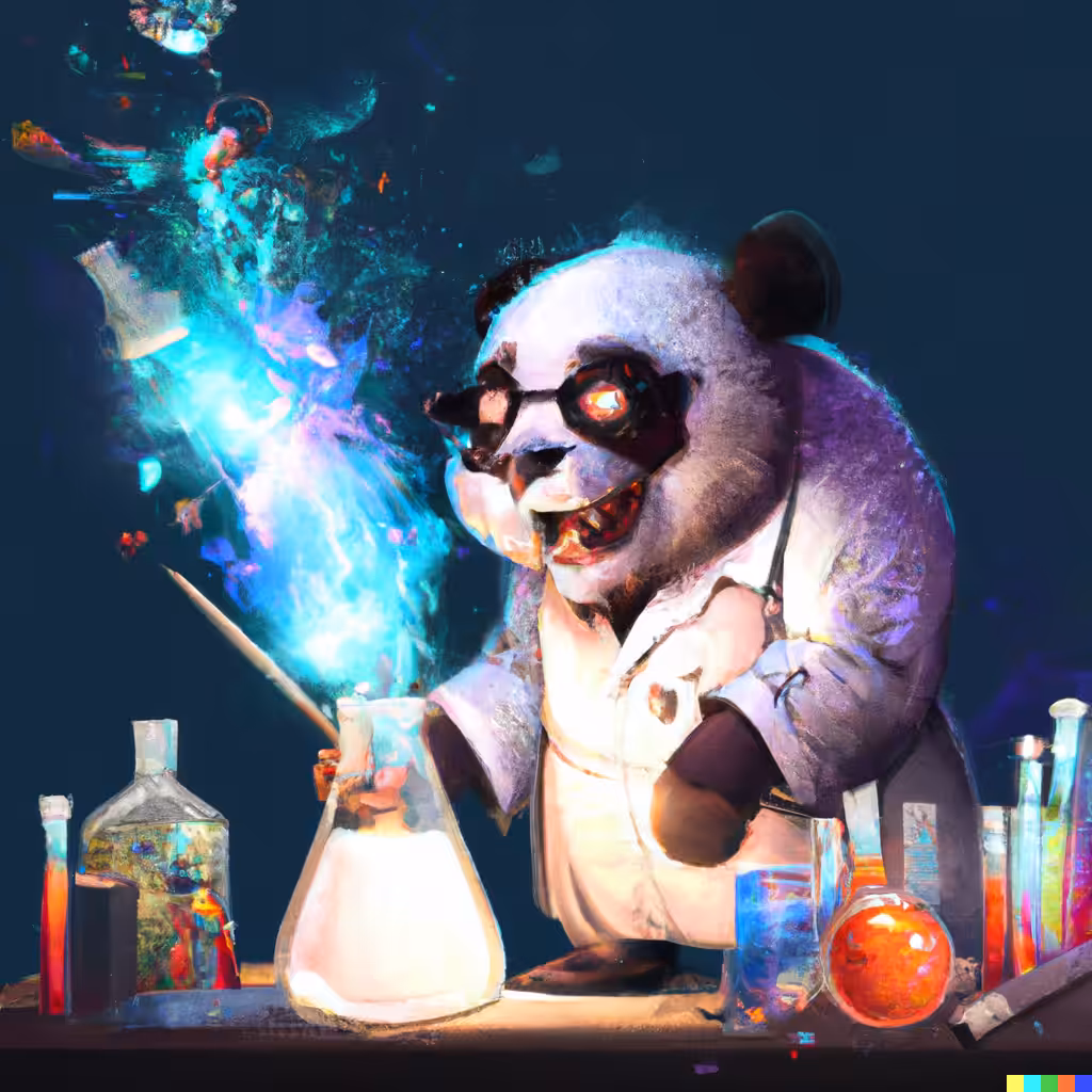 Jnise Mad Scientist Panda #4