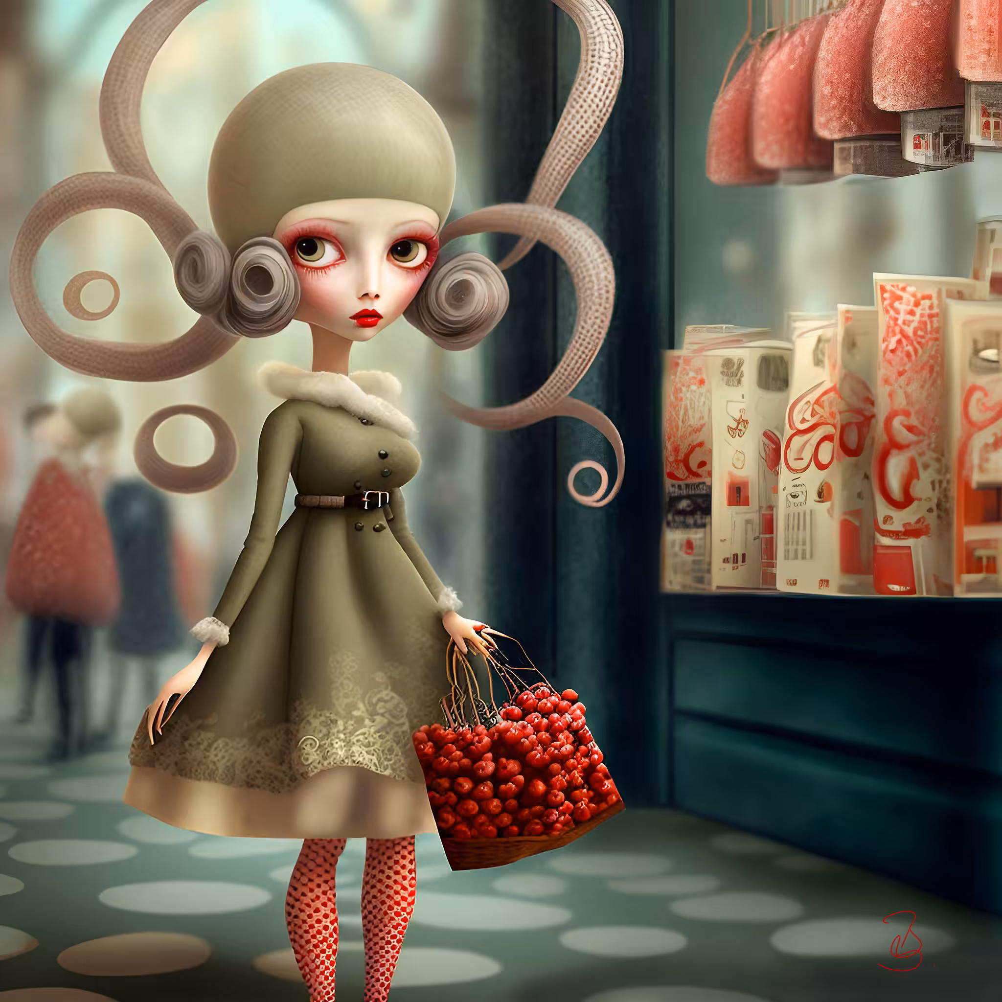 I Am An Octopus In New York City #6Amber