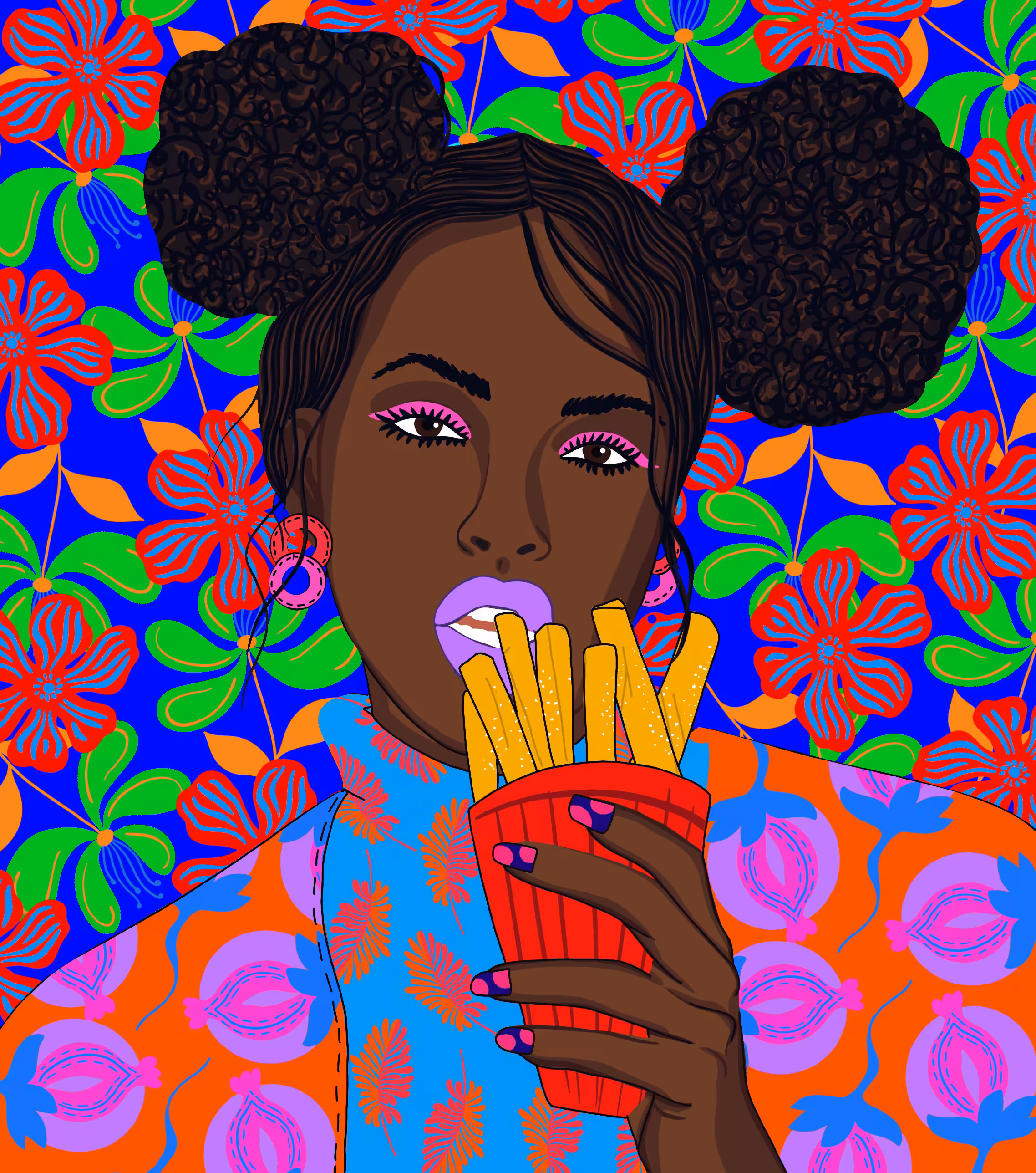 French Fries Girl