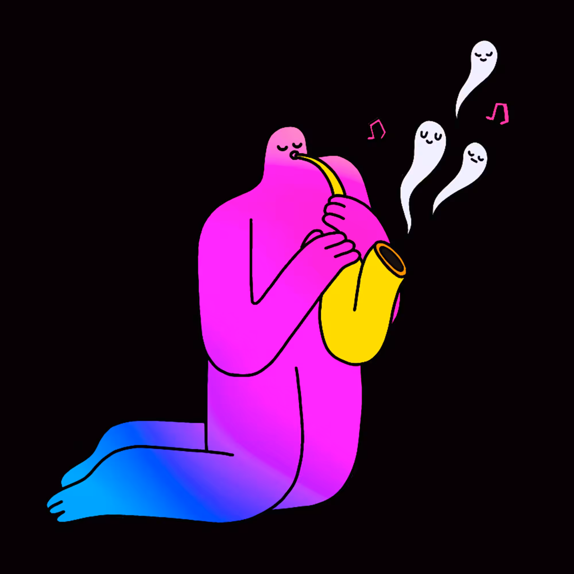 🎷 👻