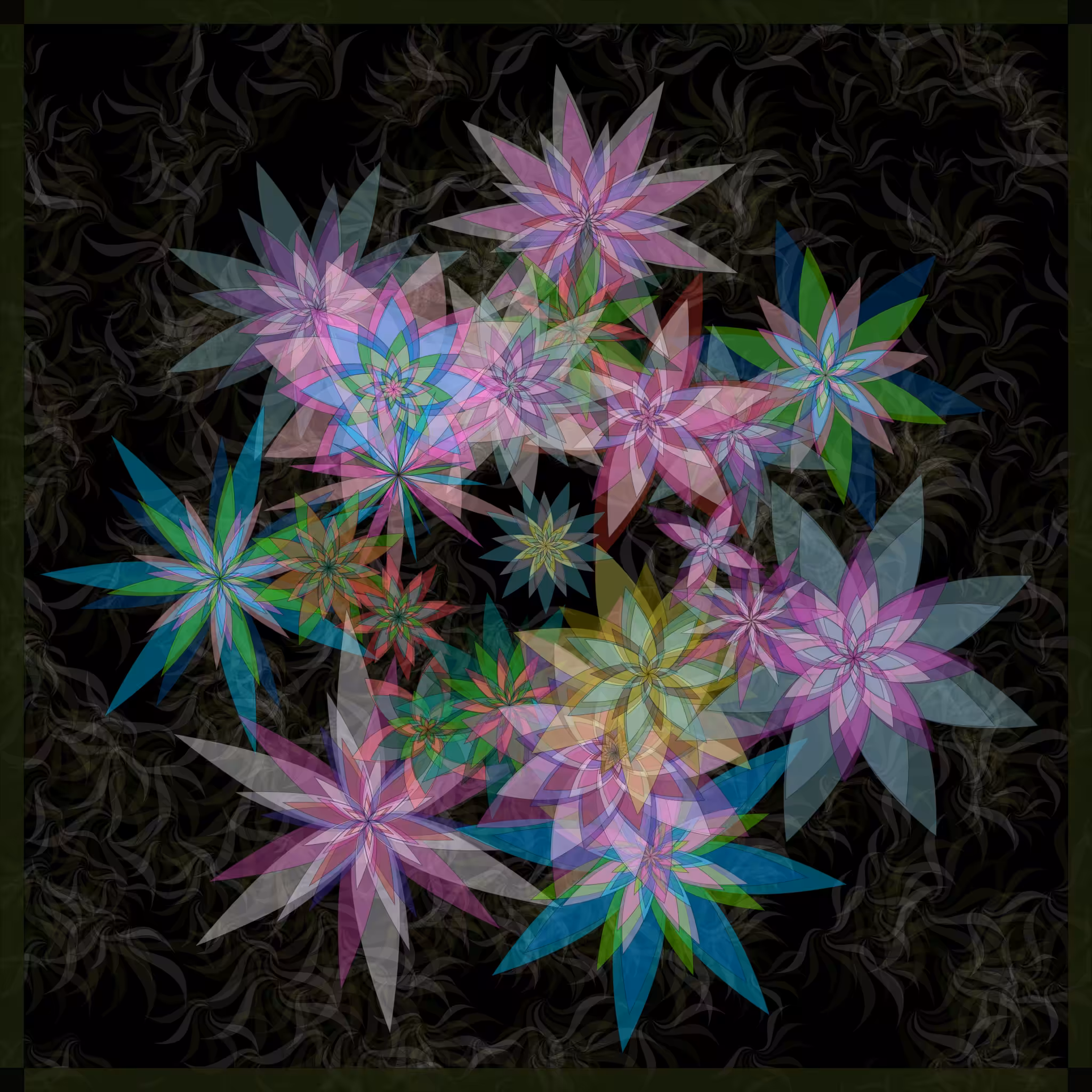 Bezier Garden #21