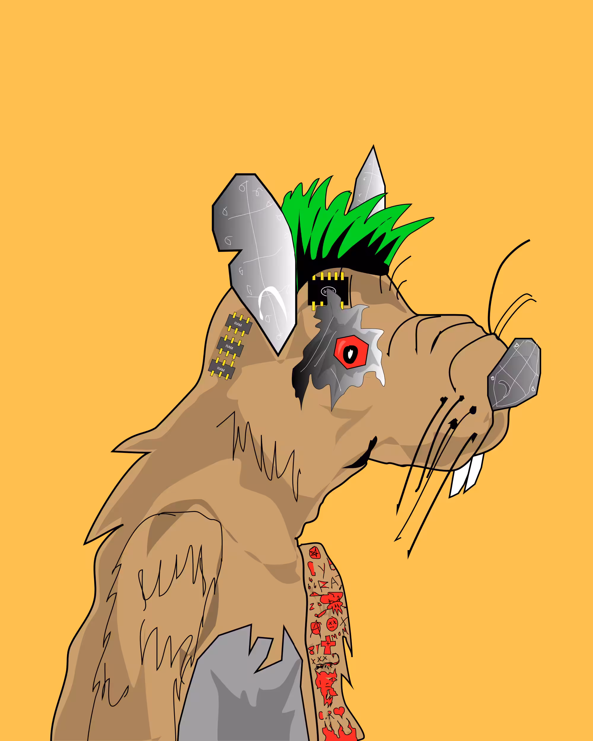 🤖 Cyborg RATZ 🐀 #336