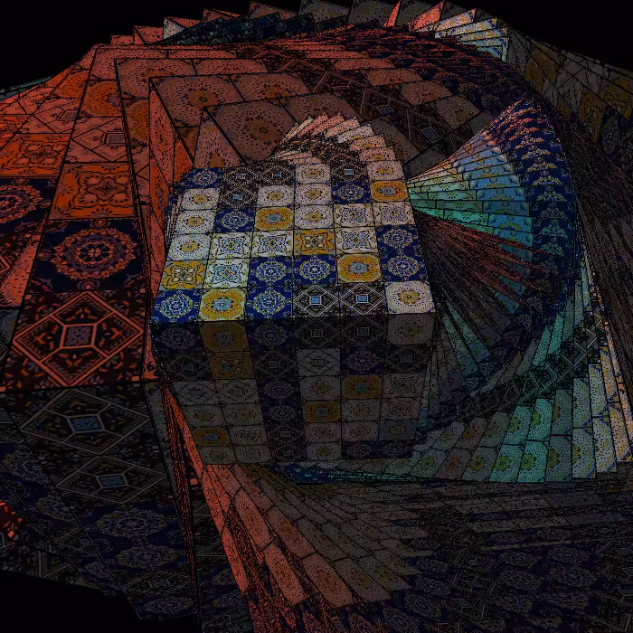 PSYCHEDELIC MOSAIC #1