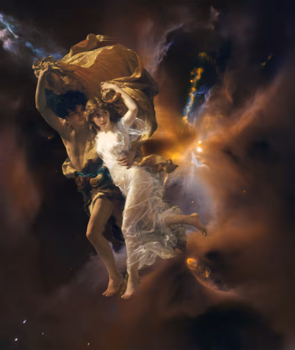 jumping over clouds 