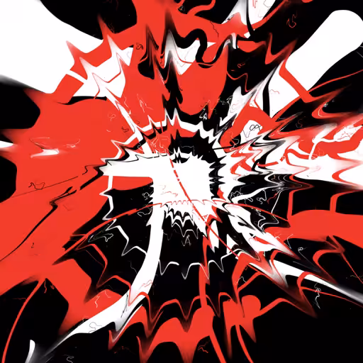 Beautiful, Drumming Bright-Flaming Corkscrew Painting