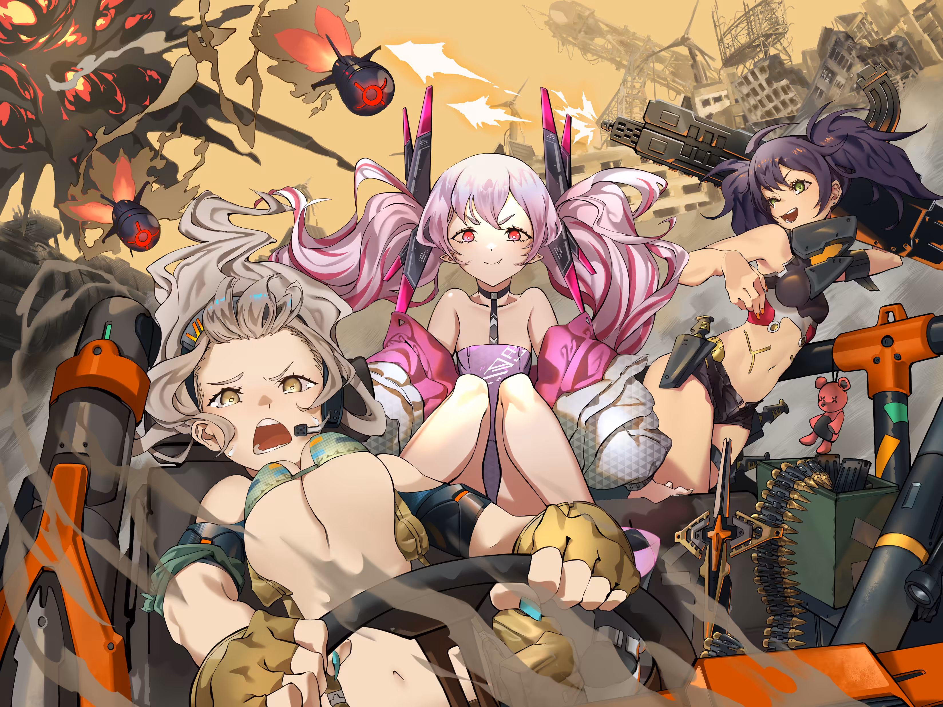 Three in the Wasteland - Space Pirates -