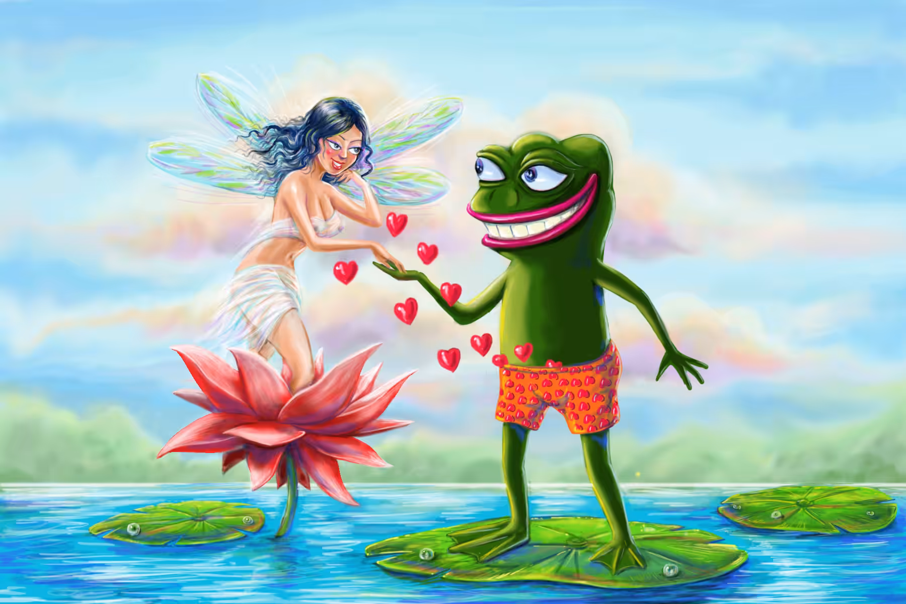 PEPE AND THE FAIRY