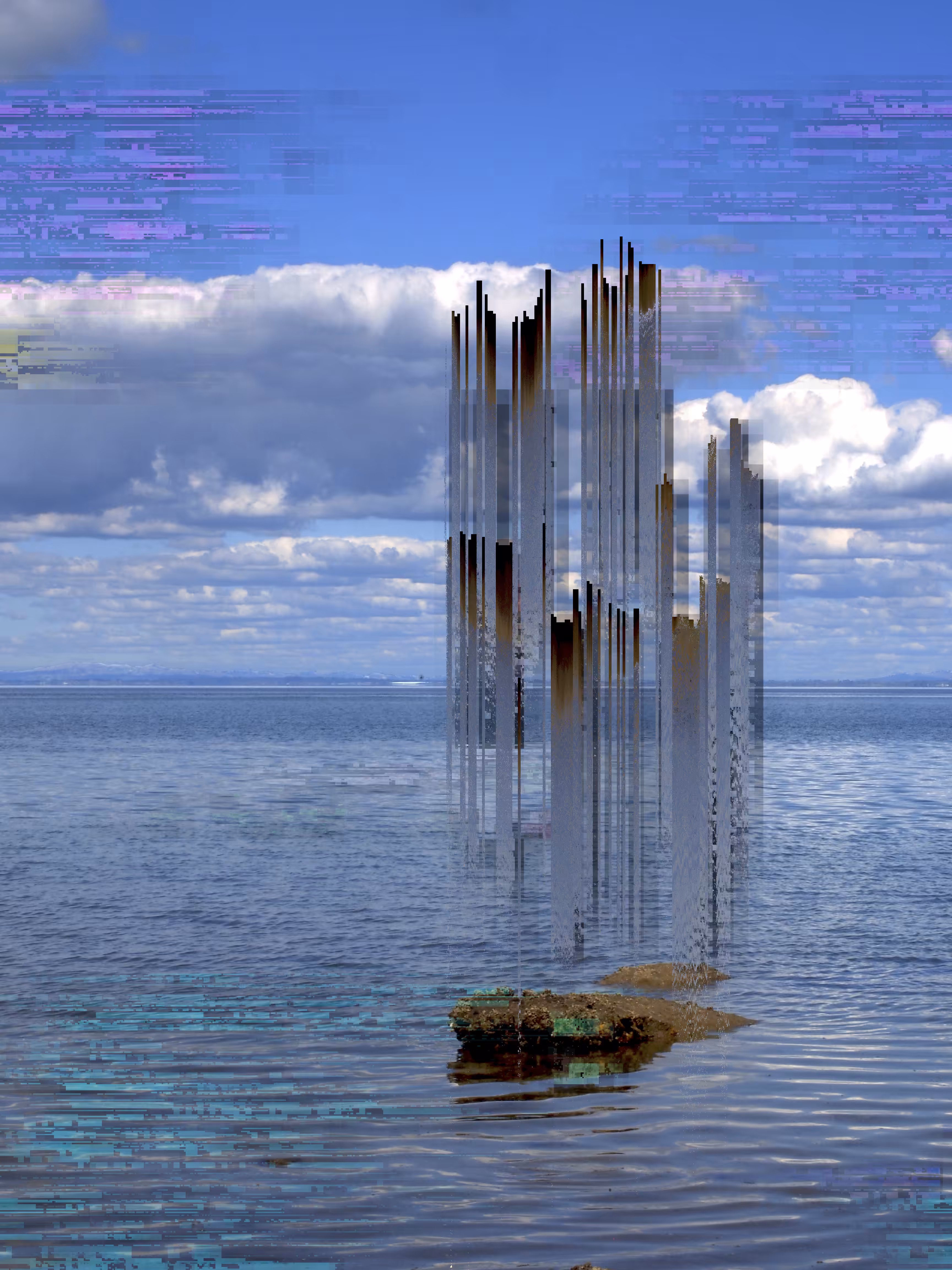 Beach Pixel Sort and Glitch 1