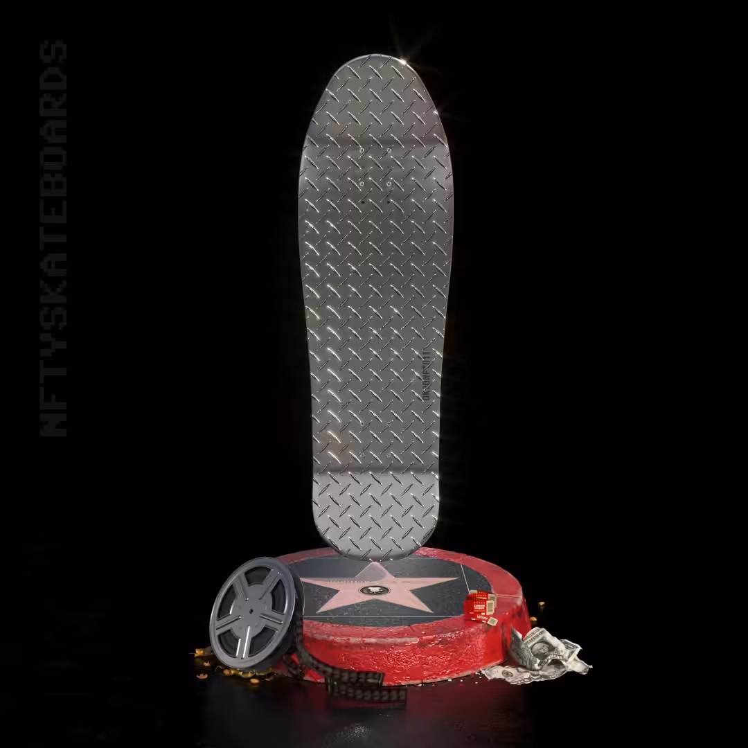 nftyskateboards NFT#011 - Gleaming the cube