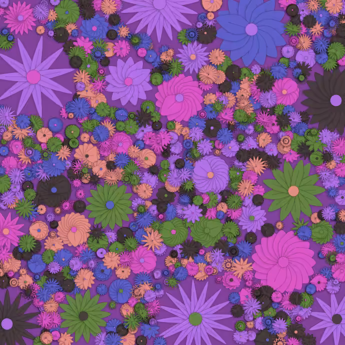 Flower garden #7