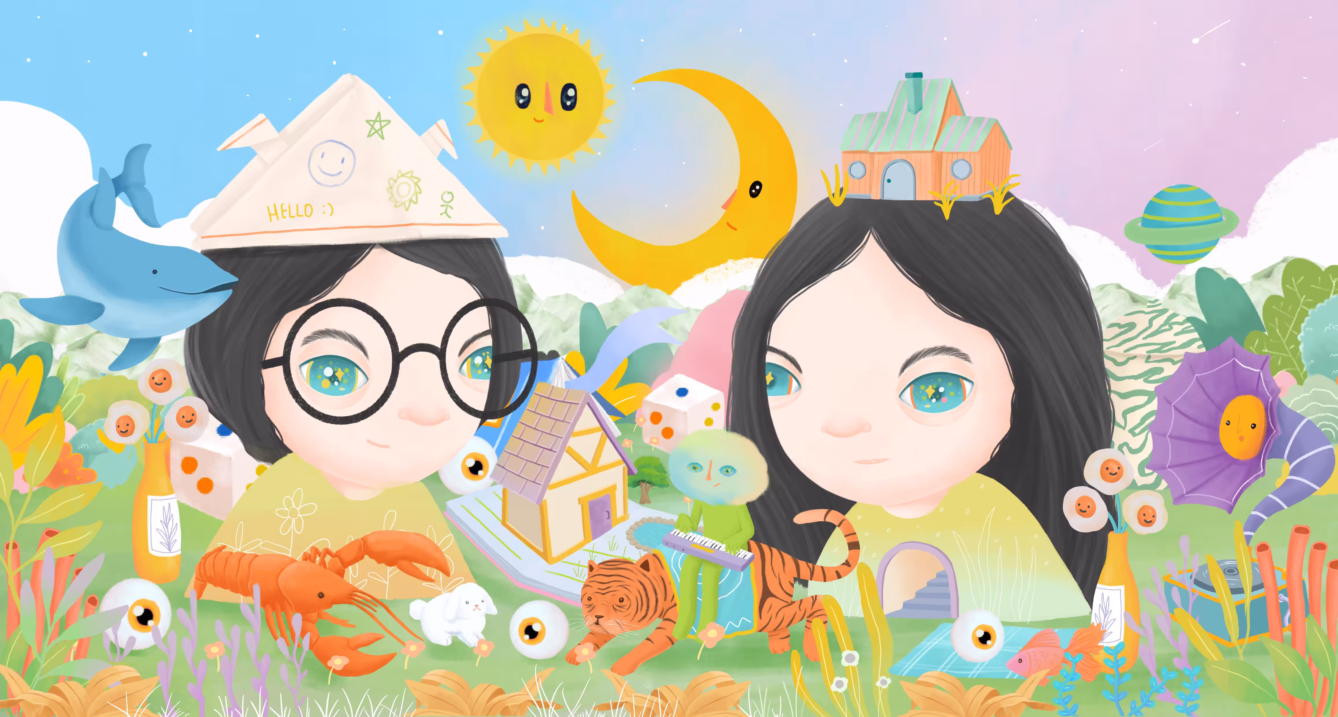 Sun and Moon